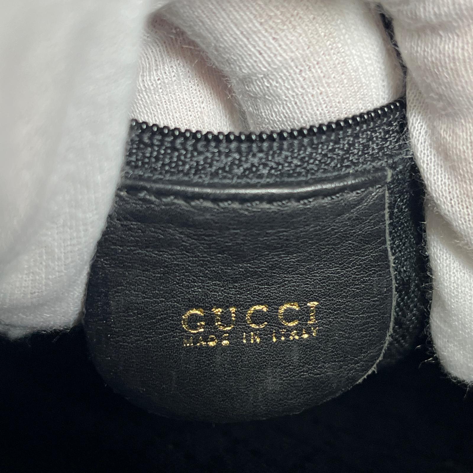 美品 ヴィンテージ オールド グッチ バンブー レザー リュックサック リュック バックパック ショルダー バッグ レディース EEE CS16-4