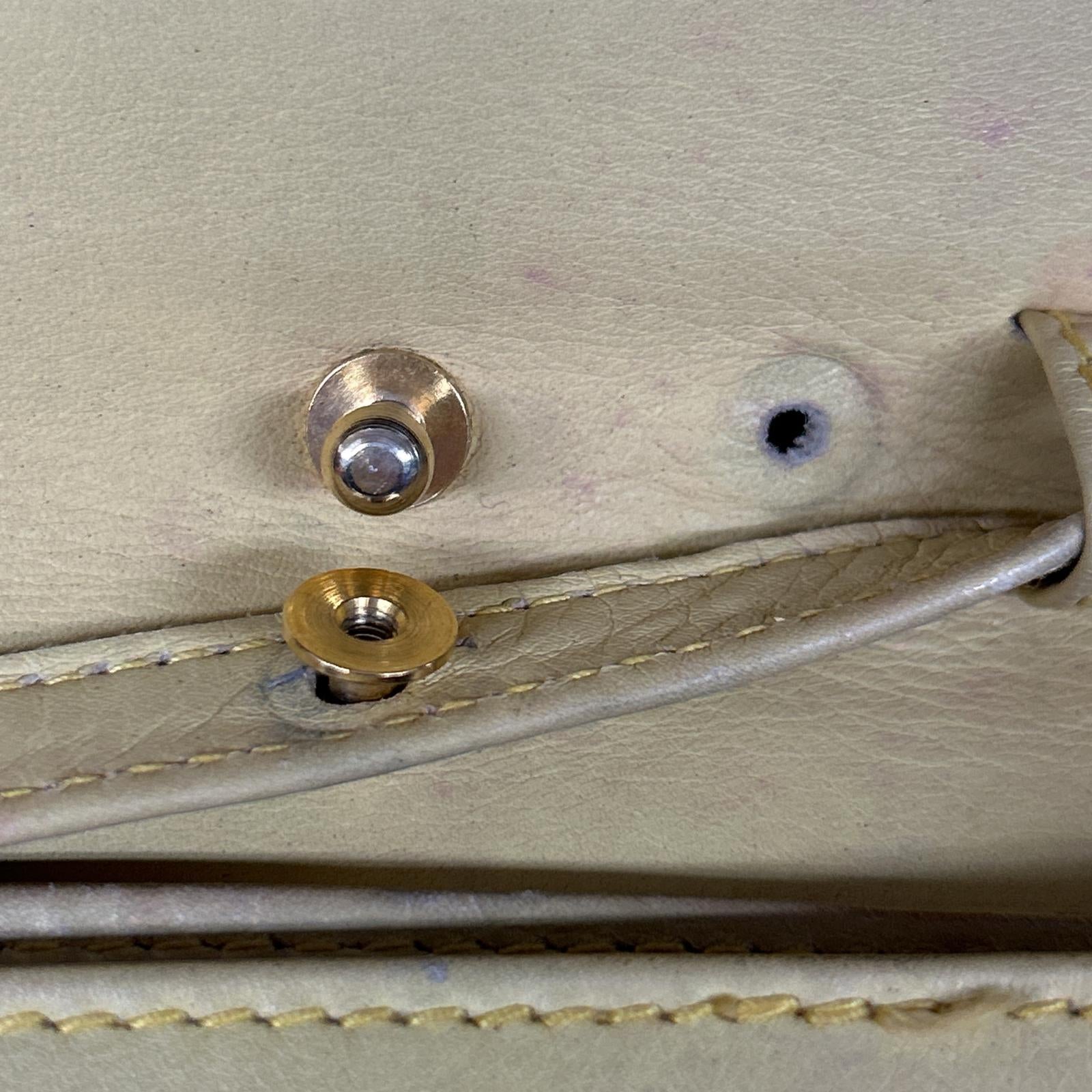 ヴィンテージ セリーヌ 馬車金具 レザー ショルダーバッグ 斜め掛け クロスボディ ハンド トート レディース RRE CG21-1