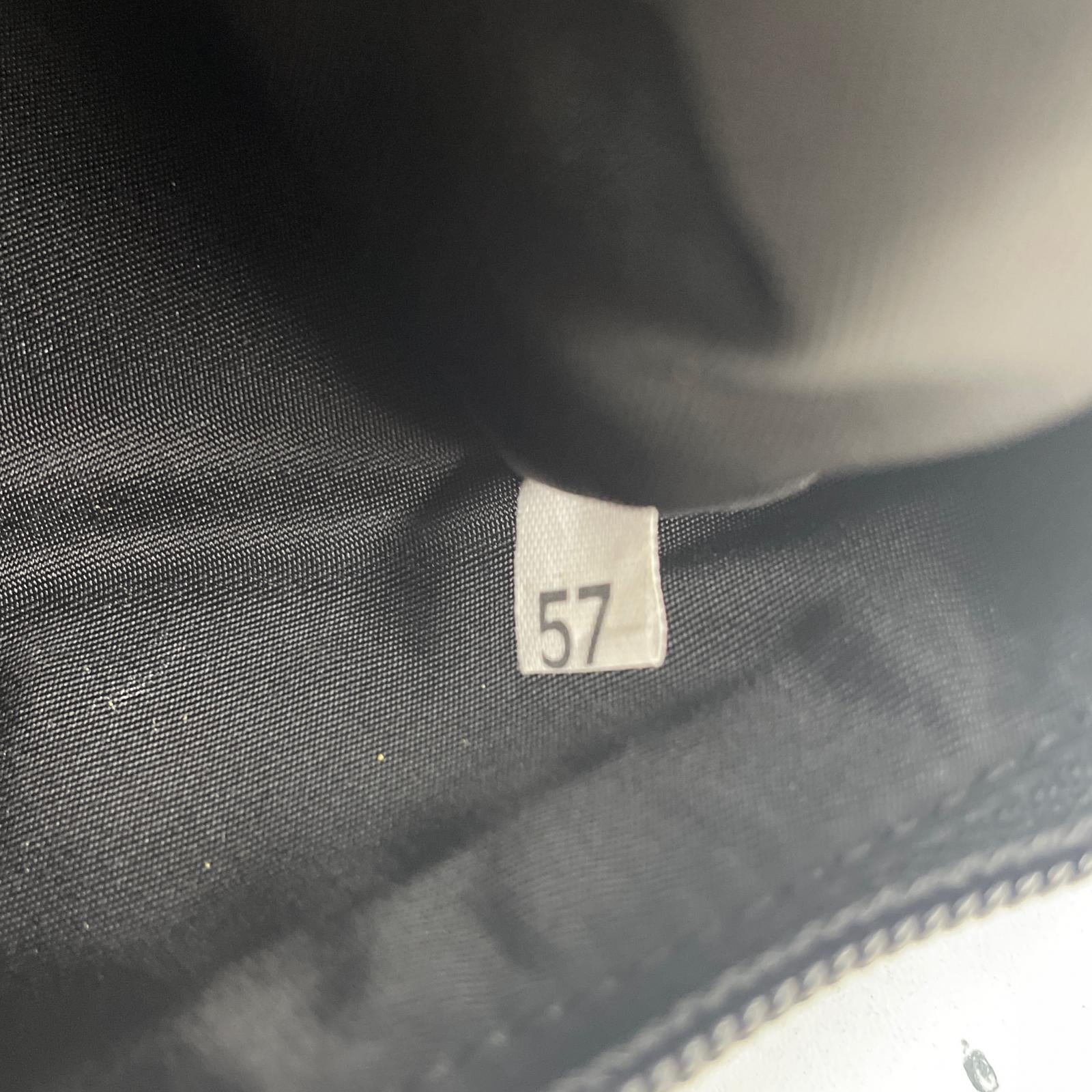 極美品 プラダ テスート ナイロン トライアングルロゴ ハンドバッグ ブラック 黒 レディース RUM CU20-3