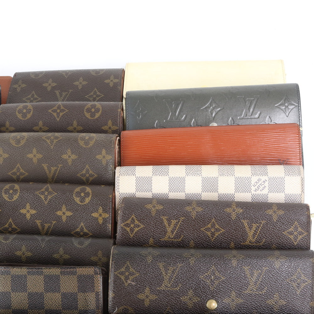 まとめ 45点 セット ルイヴィトン モノグラム ダミエ エピ レザー 長財布 二つ折り ウォレット キーケース EE DK1-1