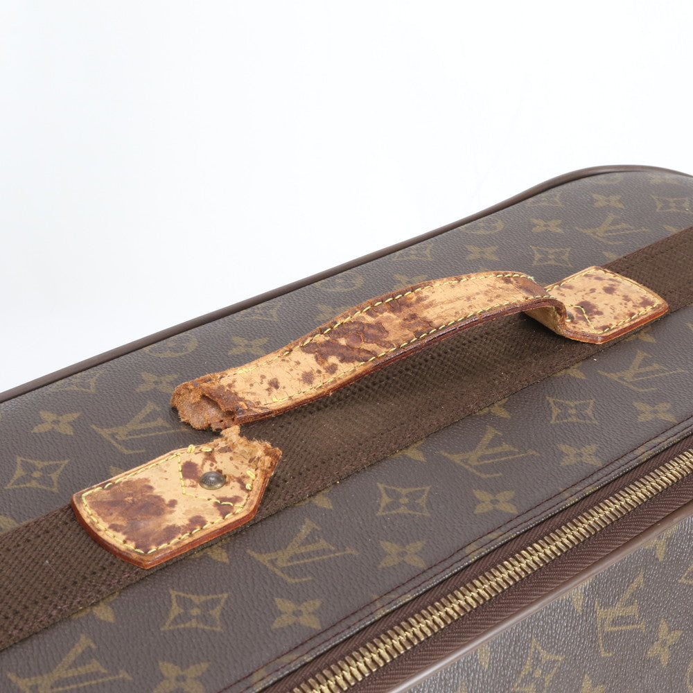 ルイヴィトン モノグラム ペガス 55 レザー 2WAY スーツケース キャリーケース バッグ 出張 旅行 メンズ レディース RWM DN34-5