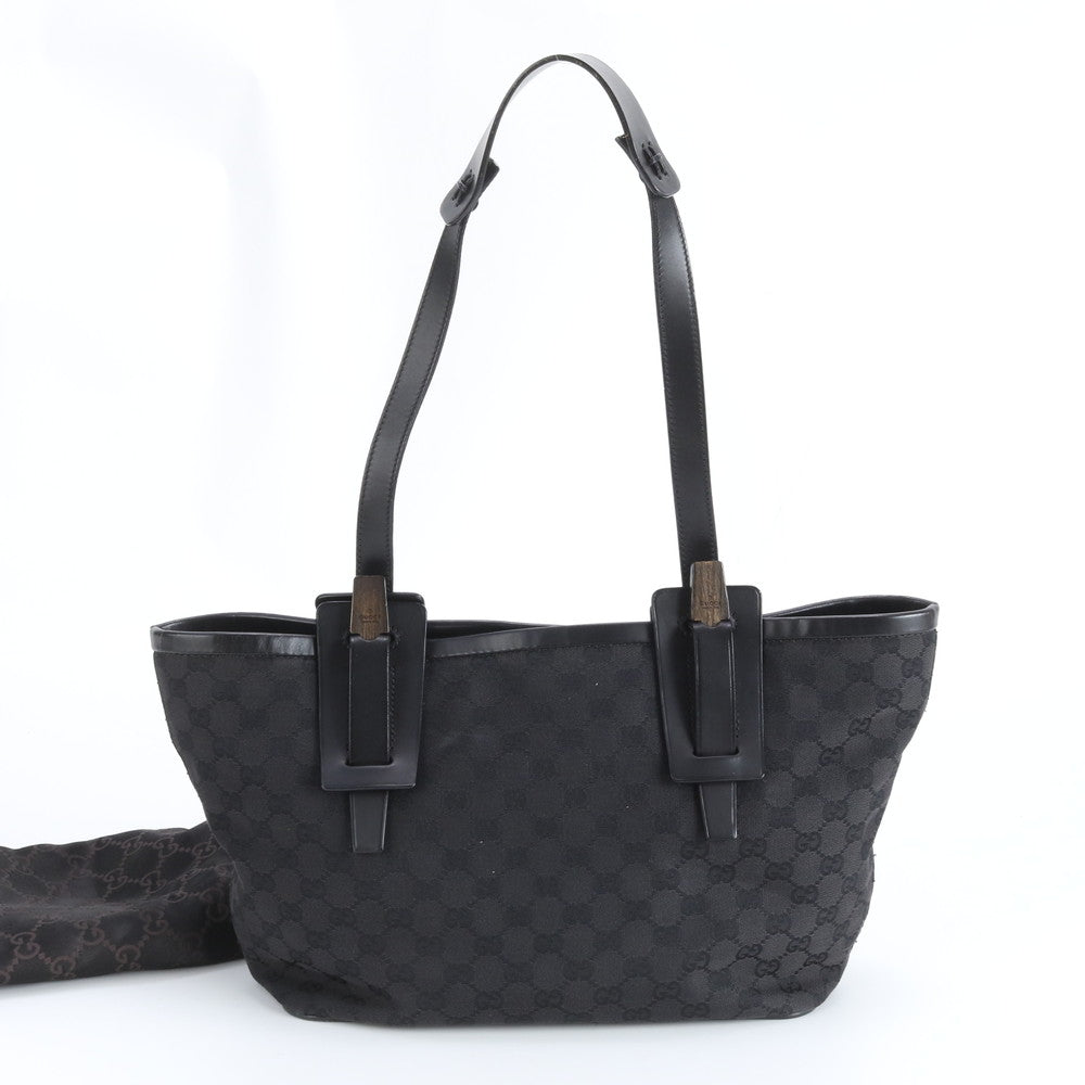 美品 グッチ GGキャンバス 106241 レザー ショルダーバッグ 肩掛け 