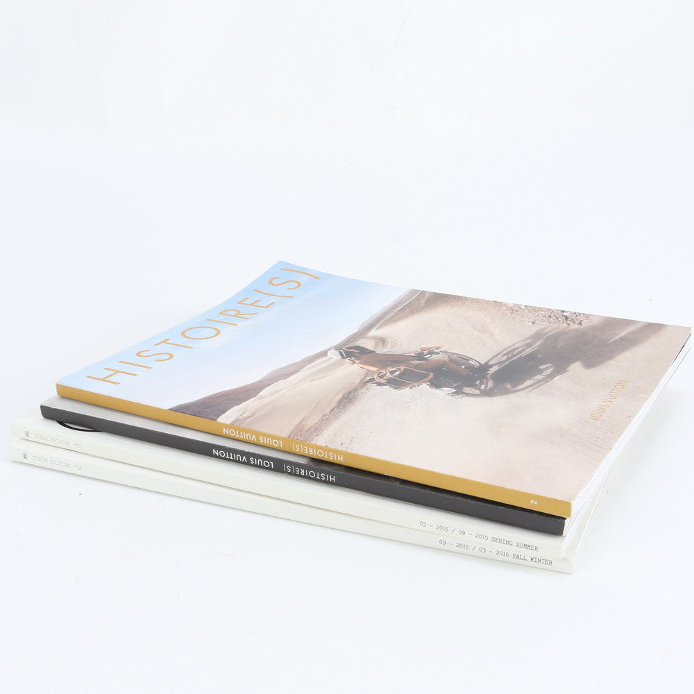 まとめ 4冊 セット ルイヴィトン Louis Vuitton THE BOOK カタログブック ファッション パンフレット 本 雑誌 REM DQ3-6