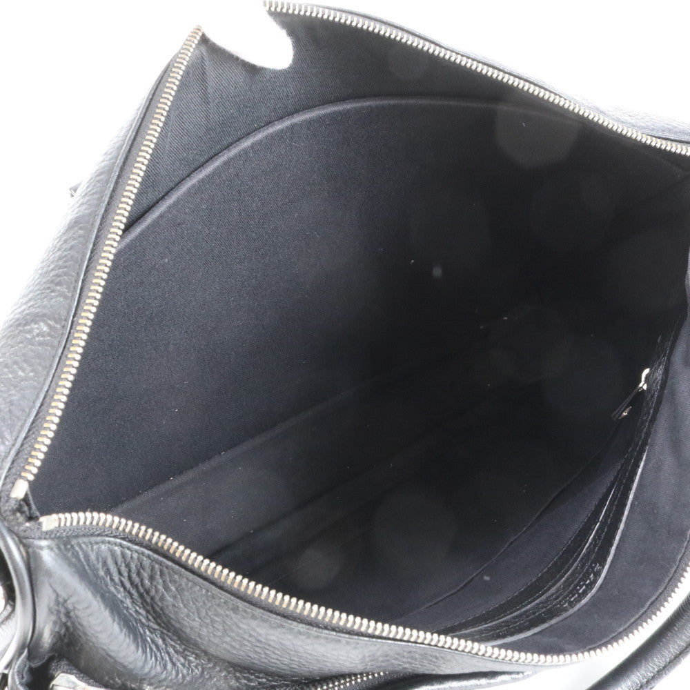 美品 バリー レザー 2WAY ビジネス バッグ 斜め掛け 書類鞄 トート 通勤 ショルダー 本革 ブラック 黒 A4 メンズ RBM DS35-7