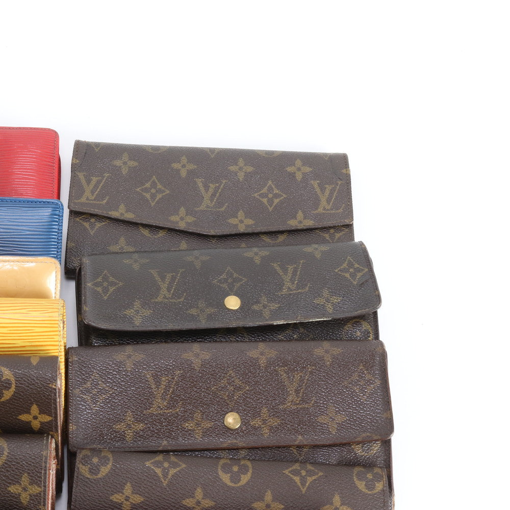 まとめ 38点 セット ルイヴィトン モノグラム ダミエ エピ レザー 長財布 二つ折り ウォレット キーケース RRR DS45-8
