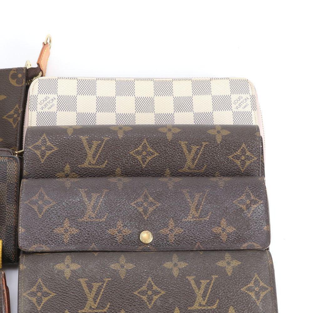 まとめ 19点 セット ルイヴィトン モノグラム ダミエ エピ レザー 長財布 二つ折り ウォレット キーケース RRR DS45-7