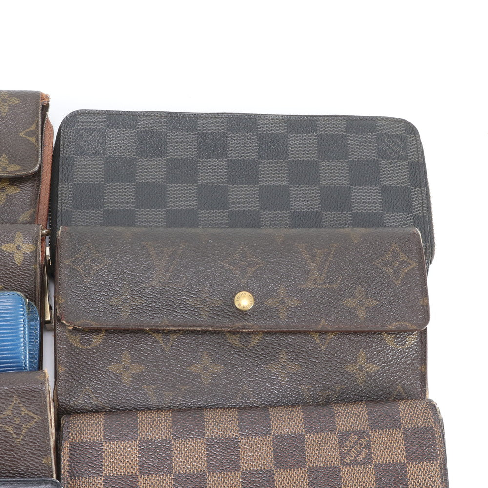 まとめ 18点 セット ルイヴィトン モノグラム ダミエ エピ レザー 長財布 二つ折り ウォレット キーケース RRR DS45-2