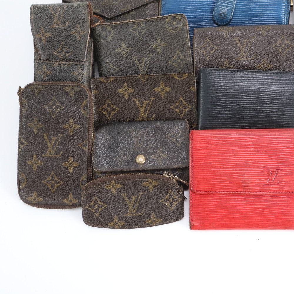 まとめ 18点 セット ルイヴィトン モノグラム ダミエ エピ レザー 長財布 二つ折り ウォレット キーケース RRR DS45-2