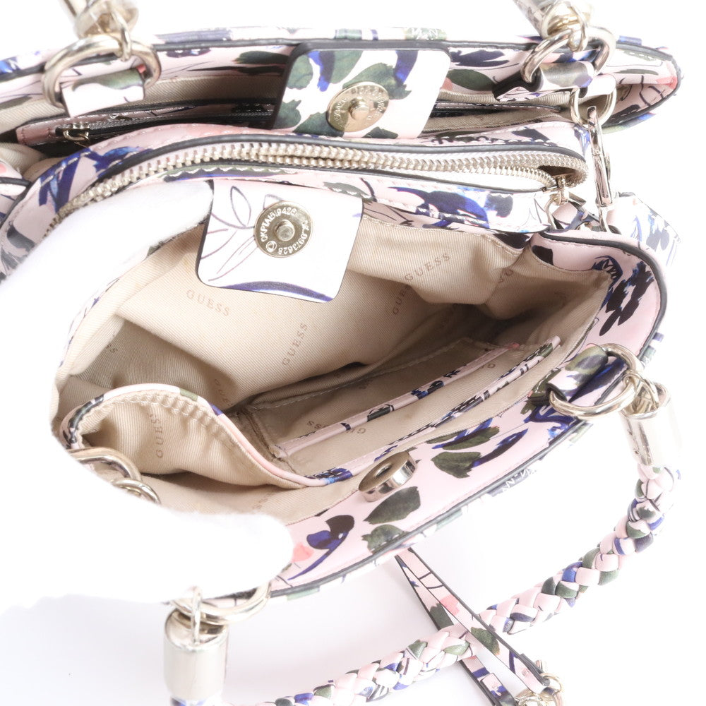 未使用 GUESS ゲス クロスボディ 2WAY ショルダーバッグ 斜め掛け ハンド トート ピンク レディース REM DR12-2