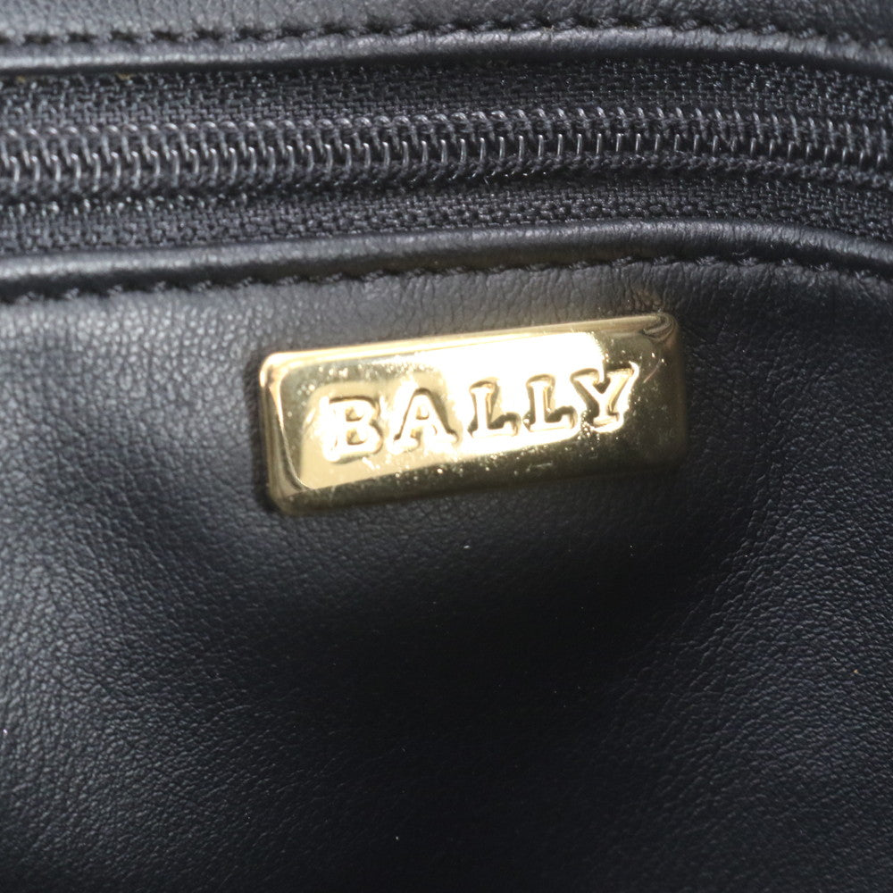 美品 バリー キルティング レザー フリンジ ハンドバッグ トート ブラウン ゴールド 金具 レディース RWE DV65-6