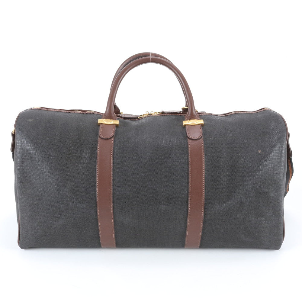 美品 ダンヒル レザー 2WAY ボストン バッグ 斜め掛け ショルダー 出張 旅行 トート トラベル ブラウン メンズ RWE DV65-7