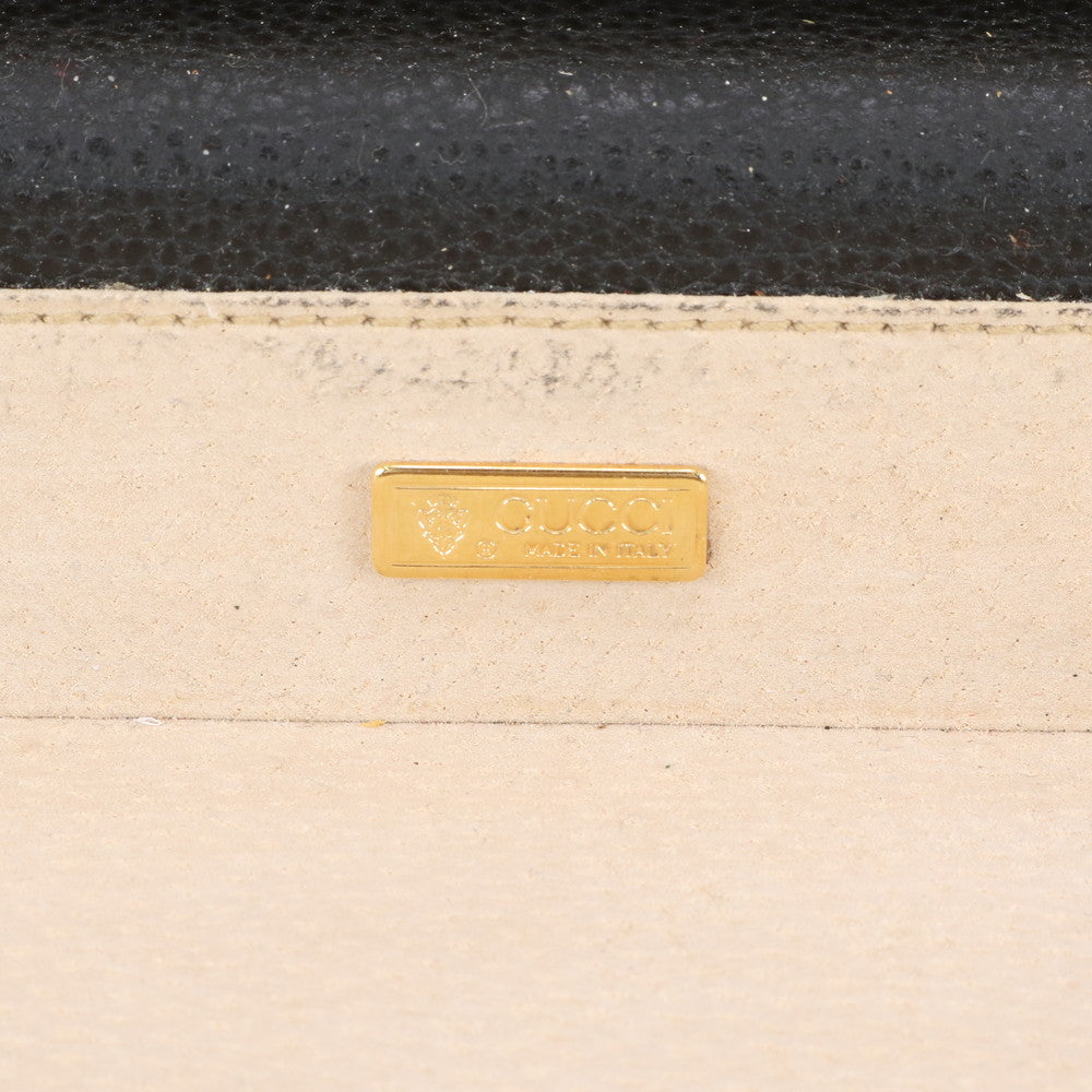 美品 グッチ レザー アタッシュケース ハードケース 書類鞄 ビジネス ブリーフケース 出張 ブラック 黒 A4 メンズ RBE DV44-8