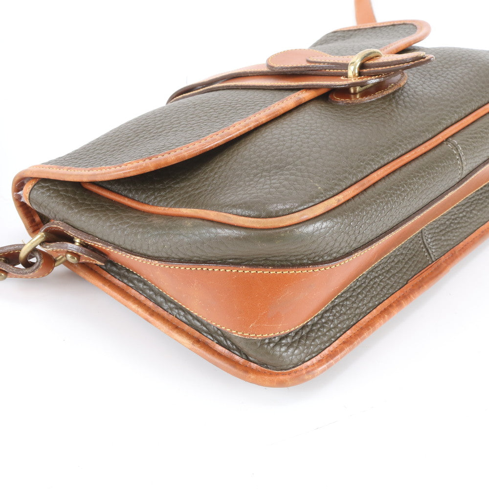 ドゥーニー&バーク アメリカ製 レザー ショルダーバッグ 斜め掛け クロスボディ ブラウン レディース RBE DV43-6