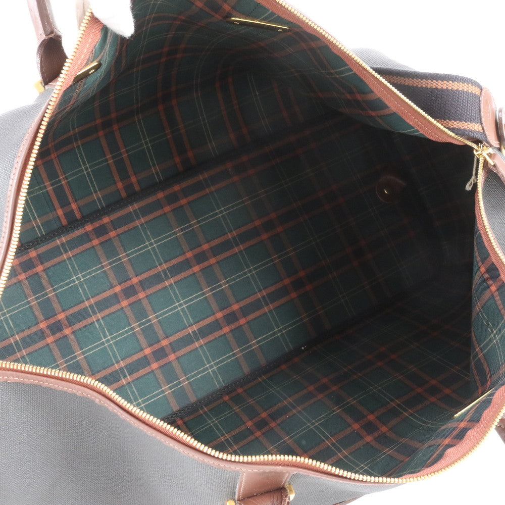 美品 ダンヒル レザー 2WAY ボストン バッグ 斜め掛け ショルダー 出張 旅行 トート ブラック ブラウン メンズ RWE DV62-7