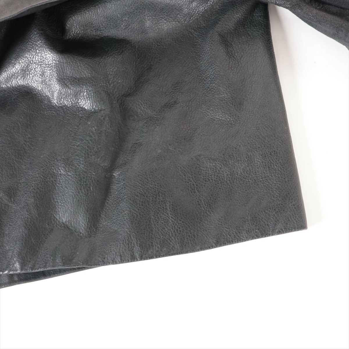 美品 リックオウエンス レザー ジャケット ブラック 黒 IT38 ファッション 洋服 アウター 上着 羽織 レディース MMM BS32-19