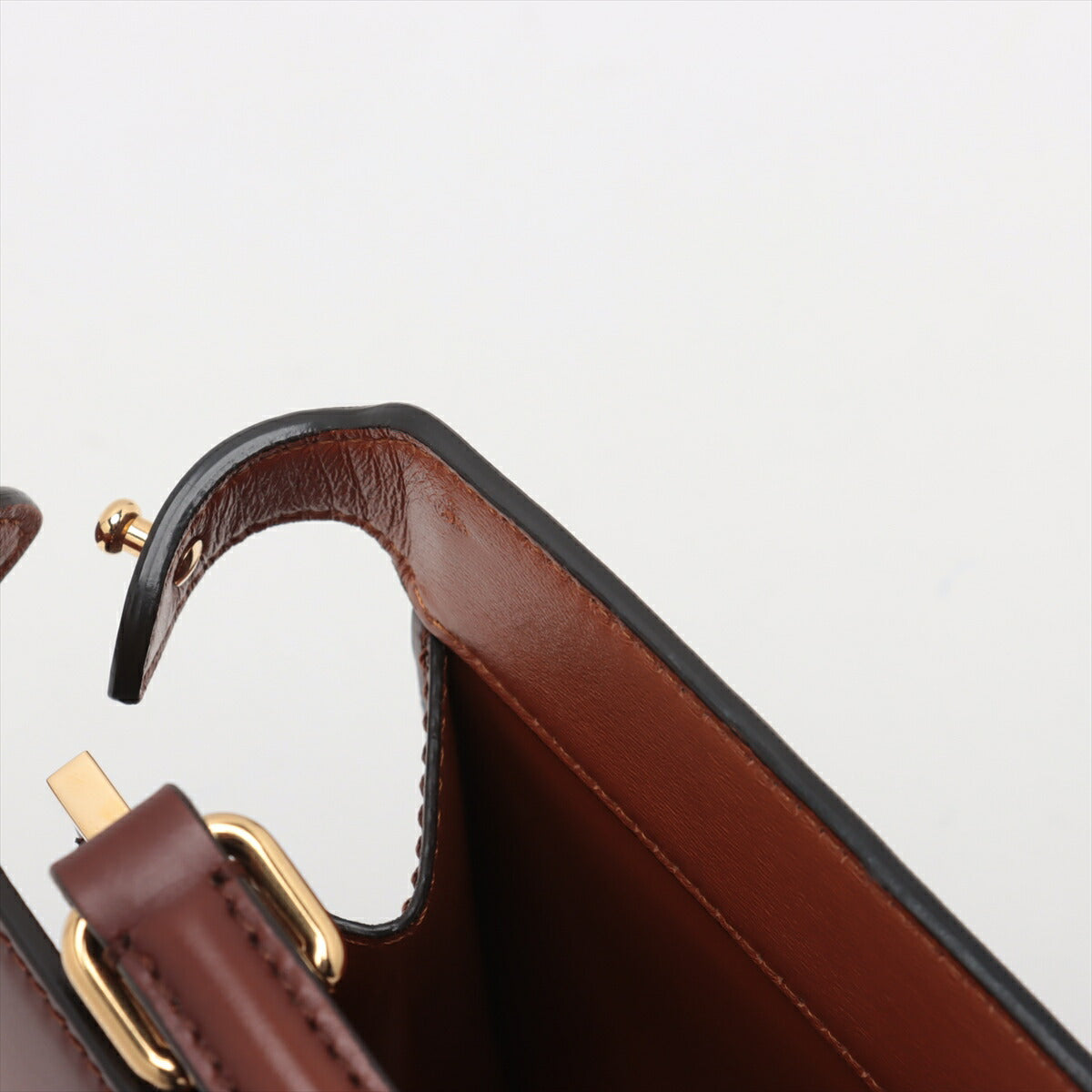 極美品 フェンディ ピーカブー アイシーユー イーストウエスト レザー 2WAY ショルダーバッグ 斜め掛け ハンド レディース RRM BV20-29