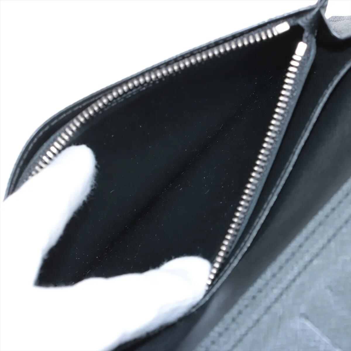 美品 ルイヴィトン ダミエ グラフィット ポルトフォイユ ブラザ N64438 レザー 長財布 二つ折り ウォレット メンズ MMM CE50-6