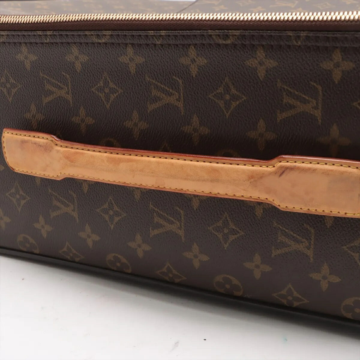 美品 ルイヴィトン モノグラム ペガス 55 M23294 レザー スーツケース キャリーケース バッグ 出張 旅行 メンズ MMM CF50-27