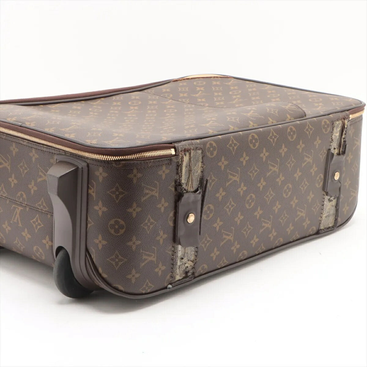 美品 ルイヴィトン モノグラム ペガス 55 M23294 レザー スーツケース キャリーケース バッグ 出張 旅行 メンズ MMM CF50-27