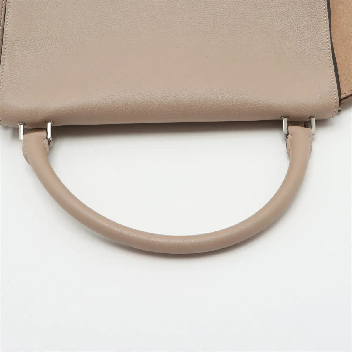 美品 セリーヌ トラペーズ ベージュ 肩掛け レザー 2WAY ハンドバッグ トート ショルダー 本革 レディース MMM CN50-11