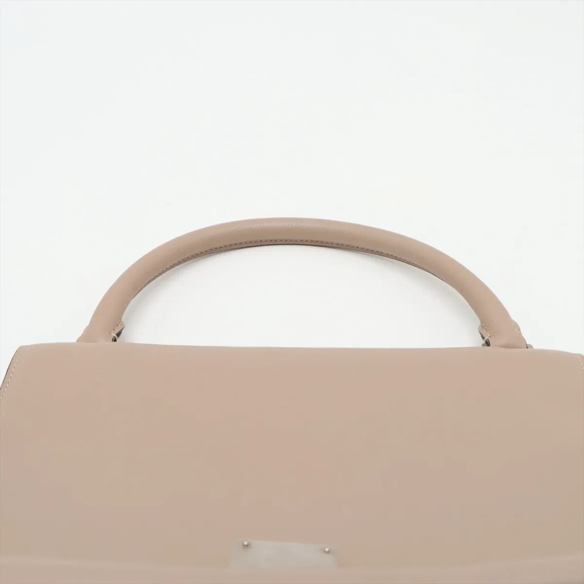 美品 セリーヌ トラペーズ ベージュ 肩掛け レザー 2WAY ハンドバッグ トート ショルダー 本革 レディース MMM CN50-11