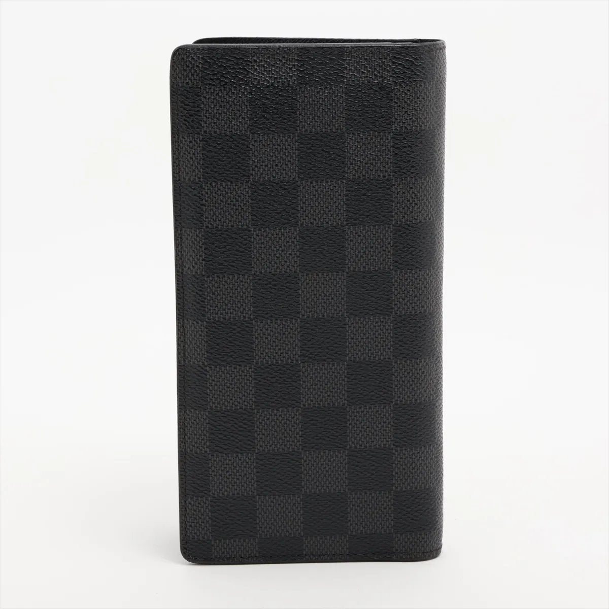 美品 ルイヴィトン ダミエ グラフィット ポルトフォイユ ブラザ N62665 レザー 長財布 二つ折り ウォレット メンズ MMM CP50-6