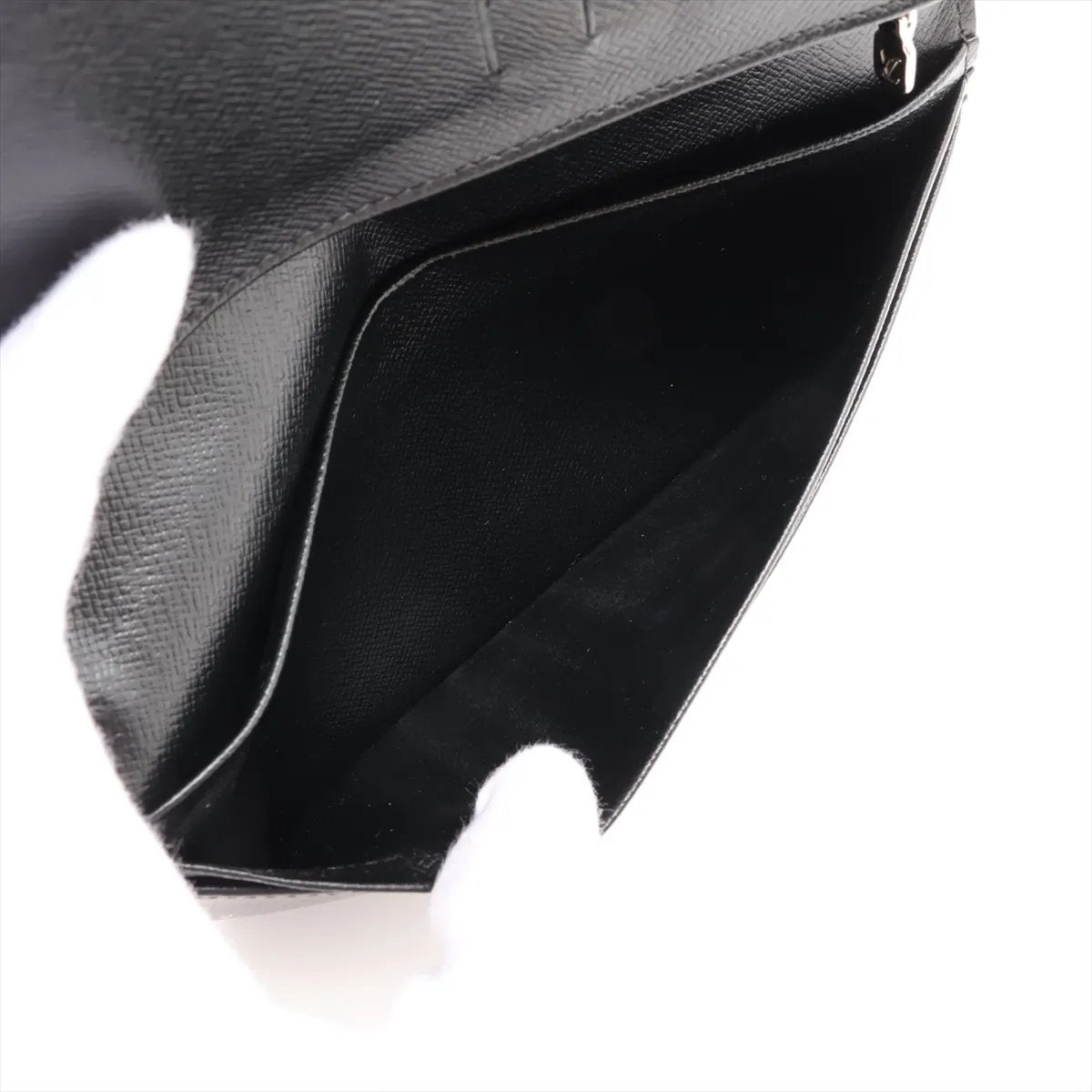 美品 ルイヴィトン ダミエ グラフィット ポルトフォイユ ブラザ N62665 レザー 長財布 二つ折り ウォレット メンズ MMM CP50-6