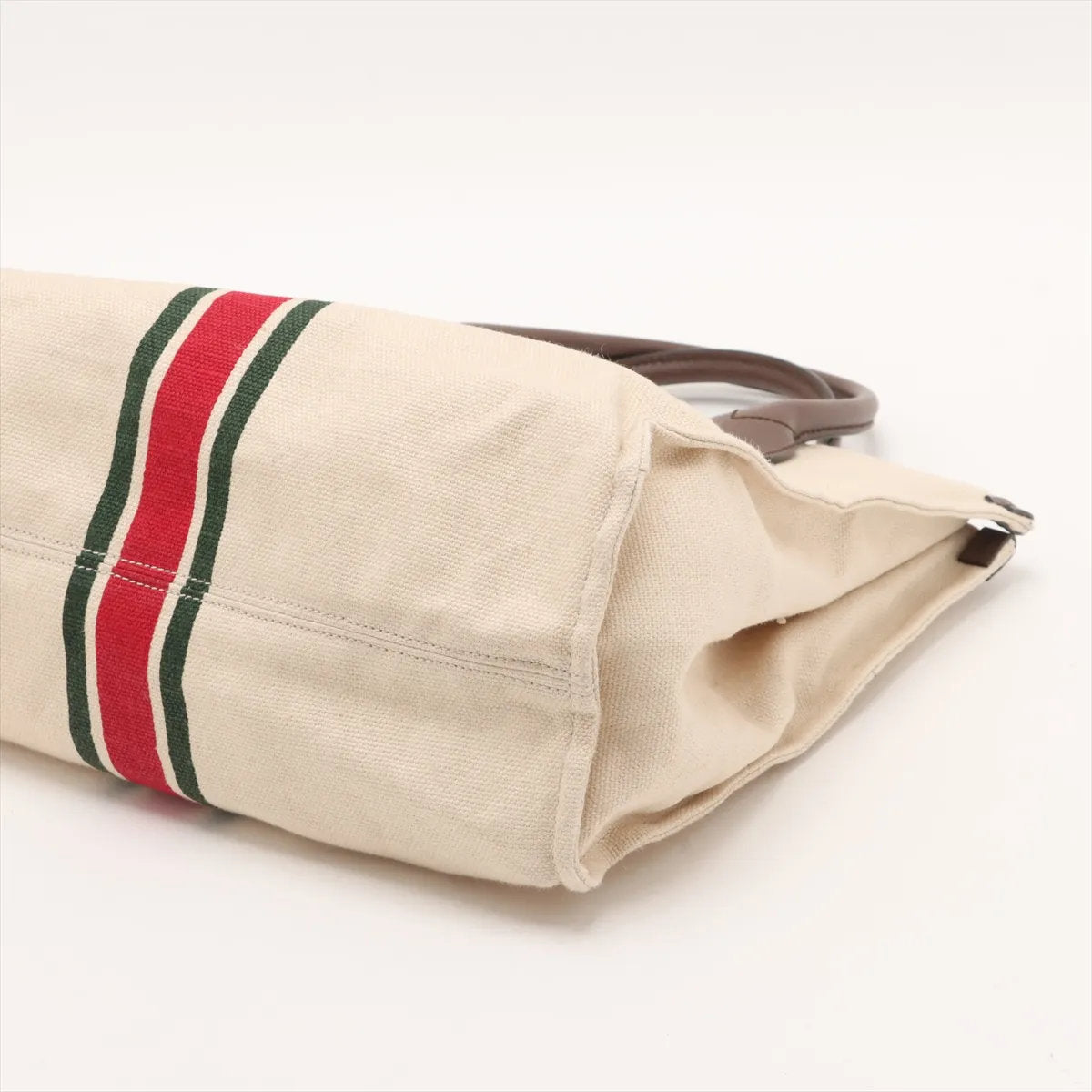 極美品 グッチ シェリー ライン フォールダブル キャンバス 2WAY トート バッグ 657422 ショルダー A4 メンズ MMM CQ50-10