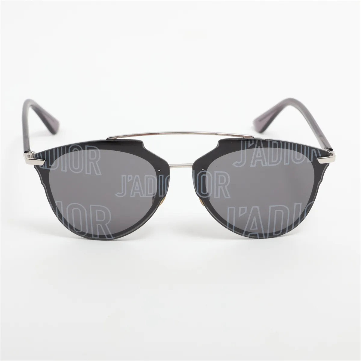 美品 クリスチャン ディオール メタル シルバー アイウェア 眼鏡 サングラス メンズ レディース MMM CP51-1