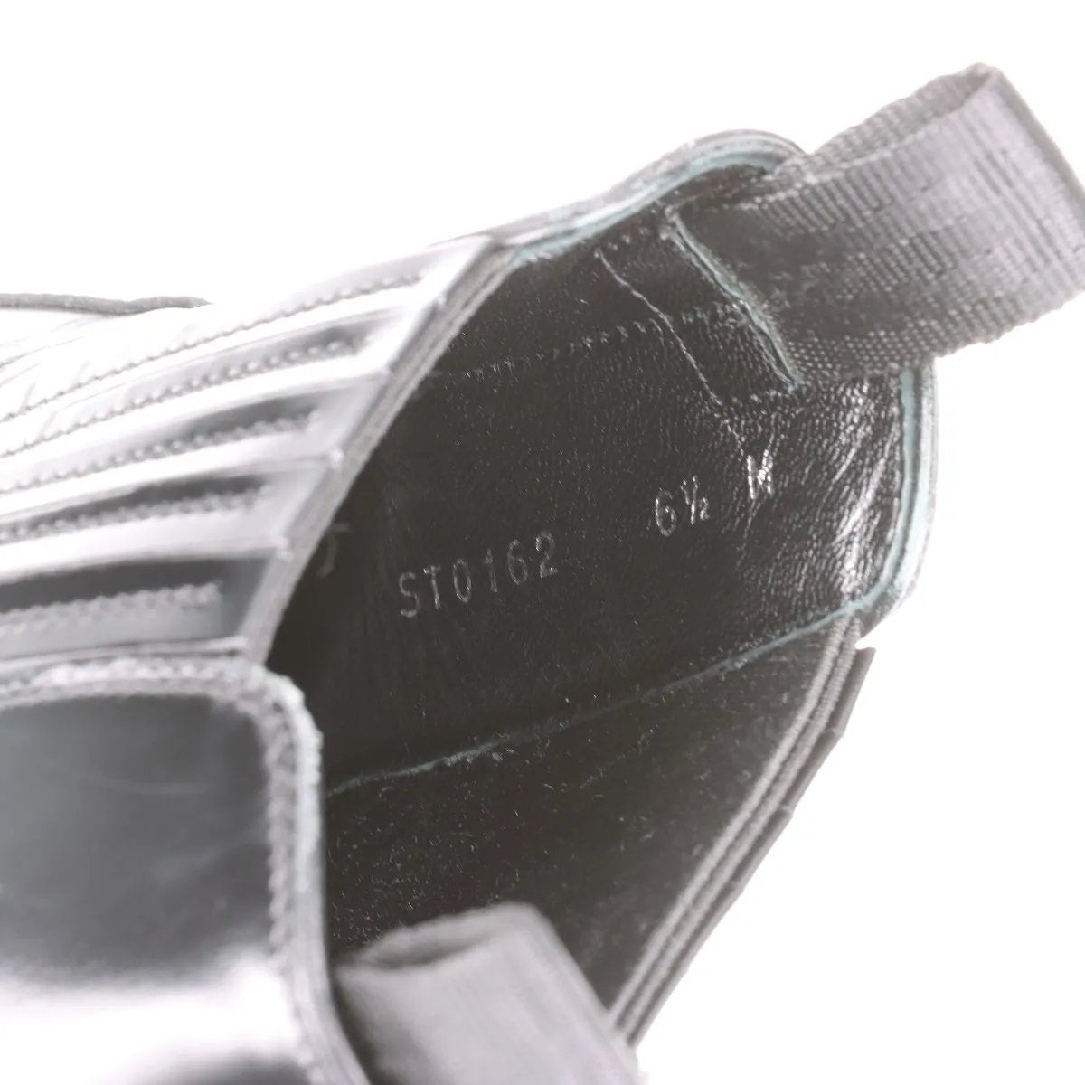 美品 ルイヴィトン 6 1/2 レザー ショート ブーツ 靴 シューズ 革靴 紳士 本革 ブラック 黒 メンズ MMM CQ50-8