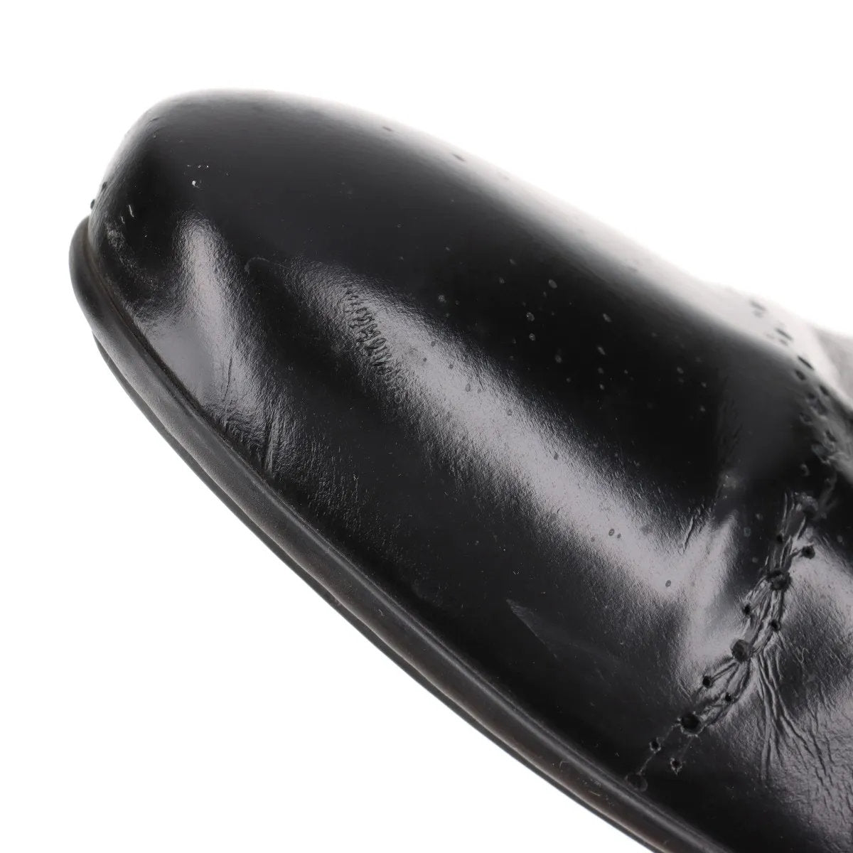 美品 ルイヴィトン 6 1/2 レザー ショート ブーツ 靴 シューズ 革靴 紳士 本革 ブラック 黒 メンズ MMM CQ50-8