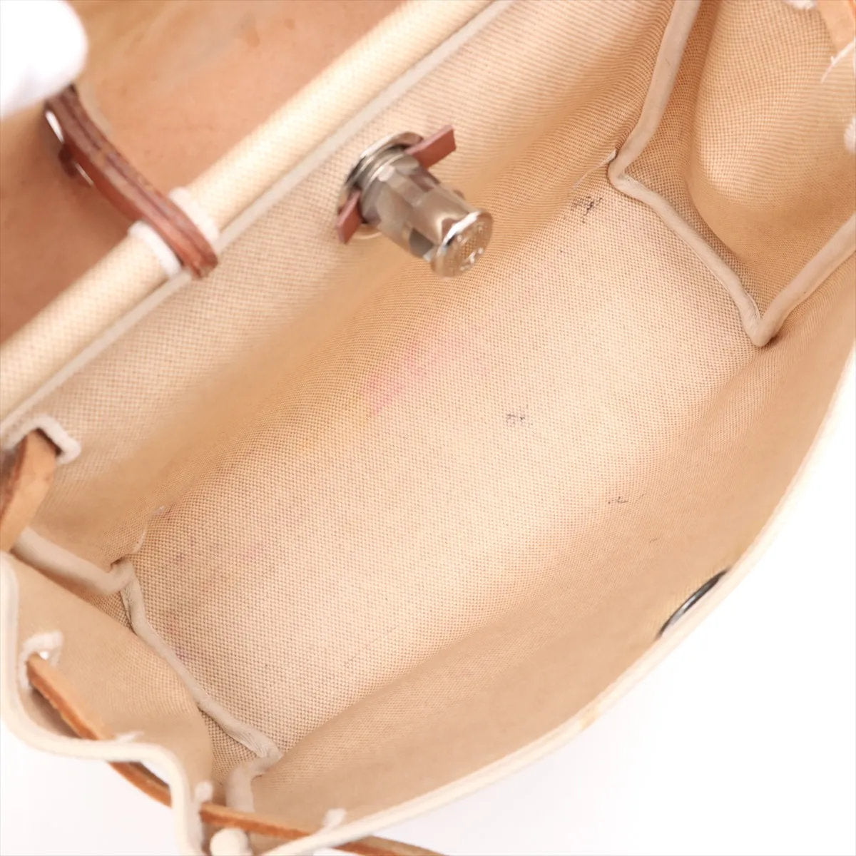 美品 エルメス エールバッグ アド PM トワルアッシュ レザー 2WAY トート バッグ 通勤 リュック メンズ レディース MMM CR51-7