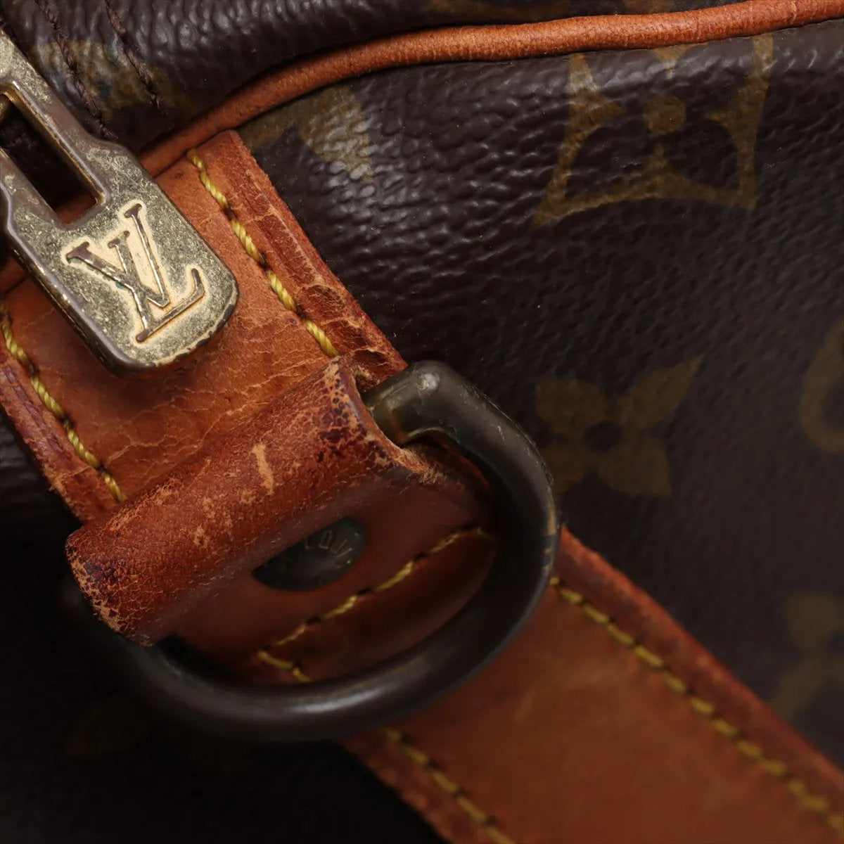 美品 ルイヴィトン モノグラム キーポル バンドリエール 55 M41414 2WAY ボストン バッグ 斜め掛け 出張 旅行 メンズ MMM CT50-8