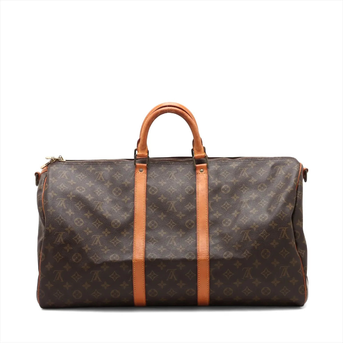 美品 ルイヴィトン モノグラム キーポル バンドリエール 55 M41414 2WAY ボストン バッグ 斜め掛け 出張 旅行 メンズ MMM CT50-8