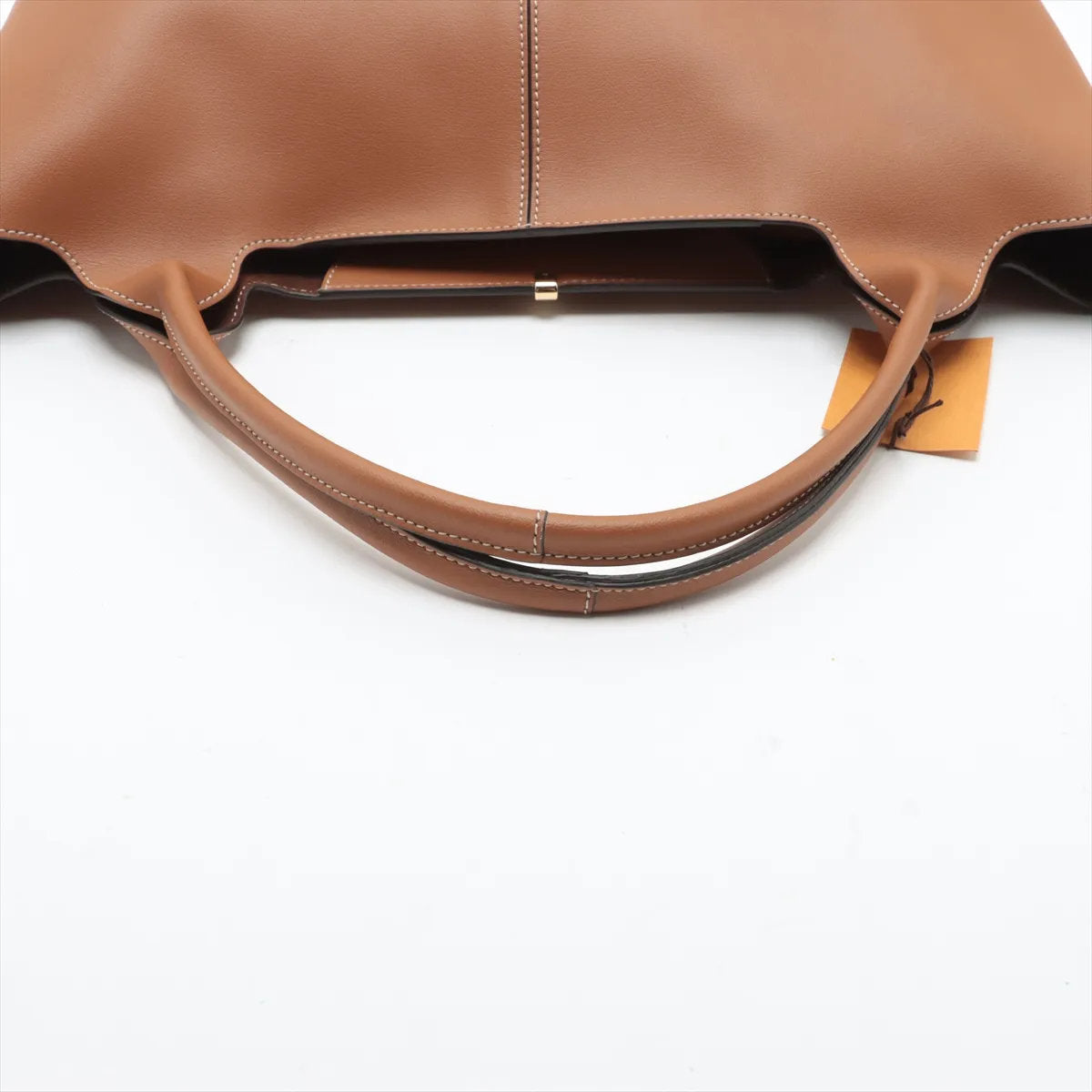 極美品 トッズ レザー トート バッグ 肩掛け ショルダー ハンド ブラウン 茶色 A4 レディース MMM CU51-1