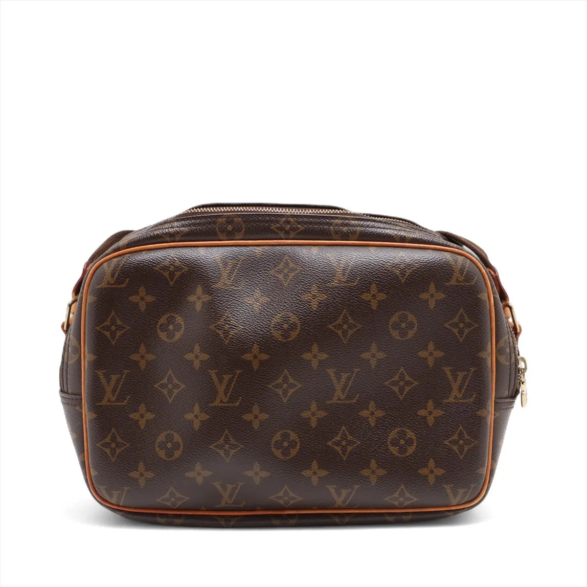 美品 ルイヴィトン モノグラム リポーター PM M45254 レザー ショルダーバッグ 斜め掛け クロスボディ トート レディース EEE CV52-1