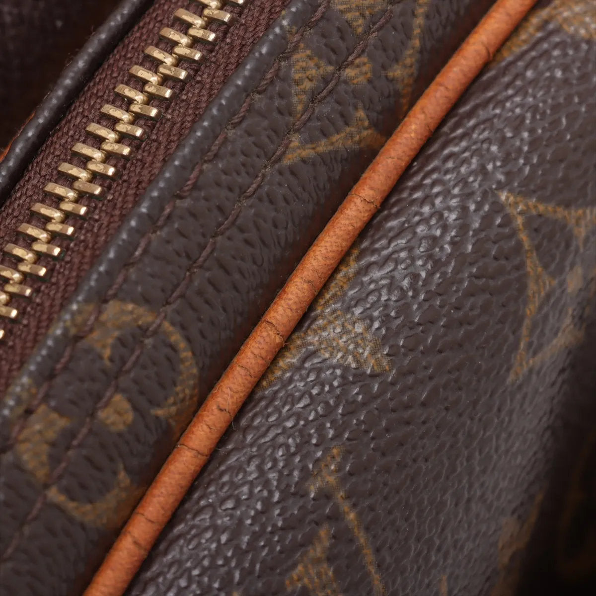 美品 ルイヴィトン モノグラム リポーター PM M45254 レザー ショルダーバッグ 斜め掛け クロスボディ 本革 レディース EEE CV52-7