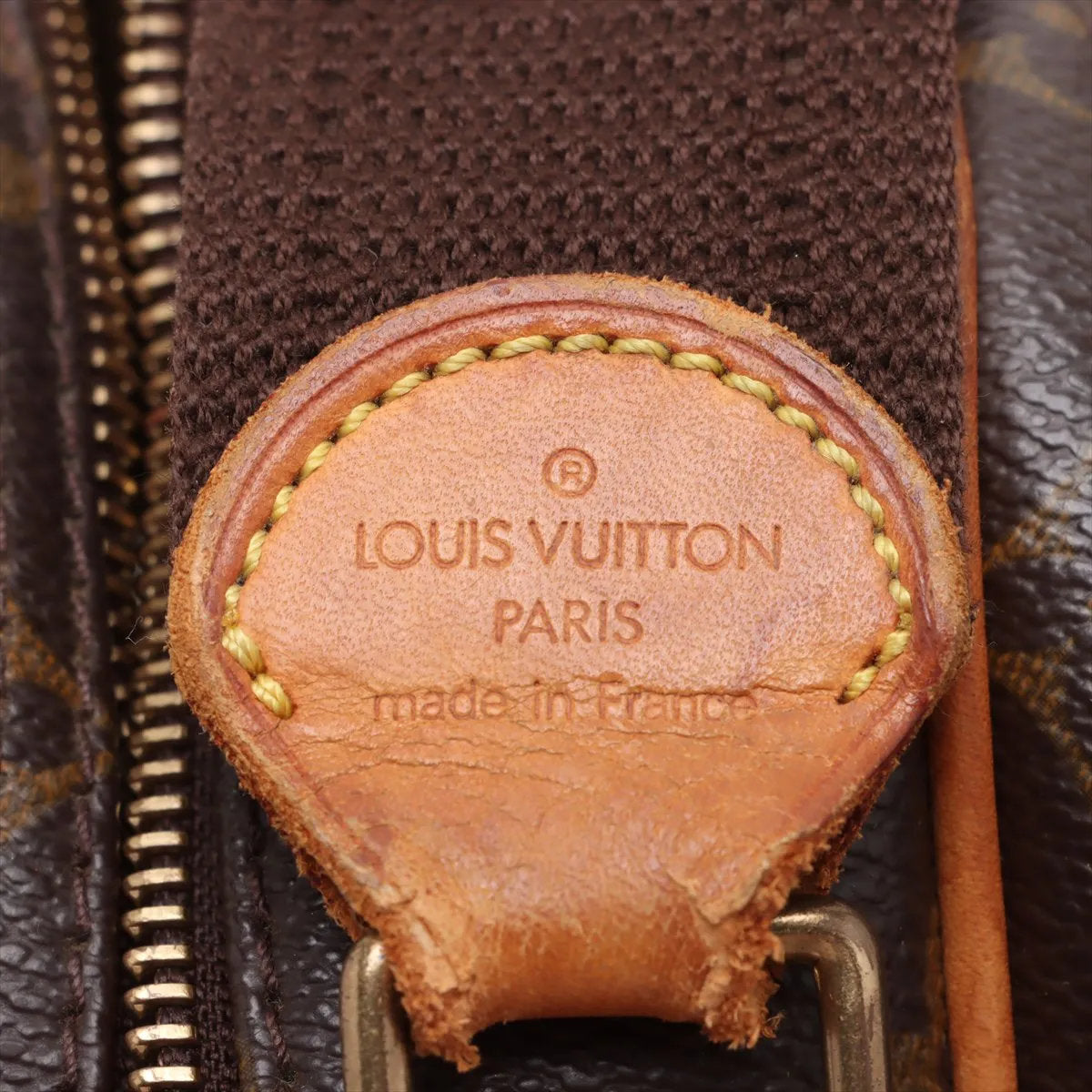 美品 ルイヴィトン モノグラム リポーター PM M45254 レザー ショルダーバッグ 斜め掛け クロスボディ 本革 レディース EEE CV52-7