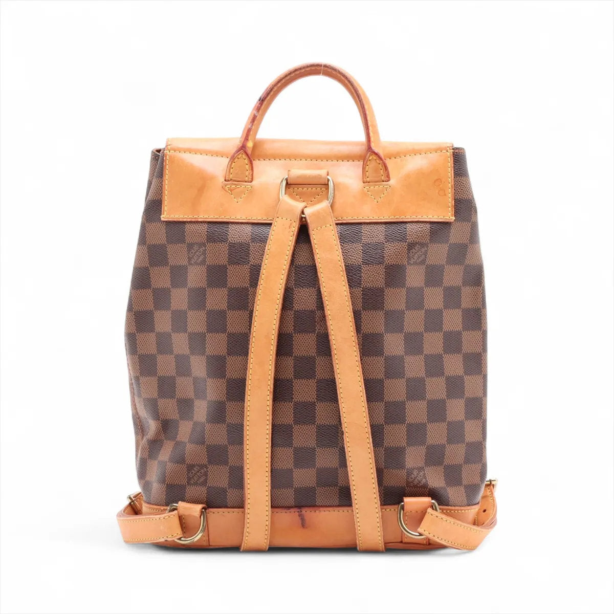 美品 ルイヴィトン ダミエ アルルカン N99038 レザー リュックサック リュック ショルダー バッグ レディース MMM CV54-7