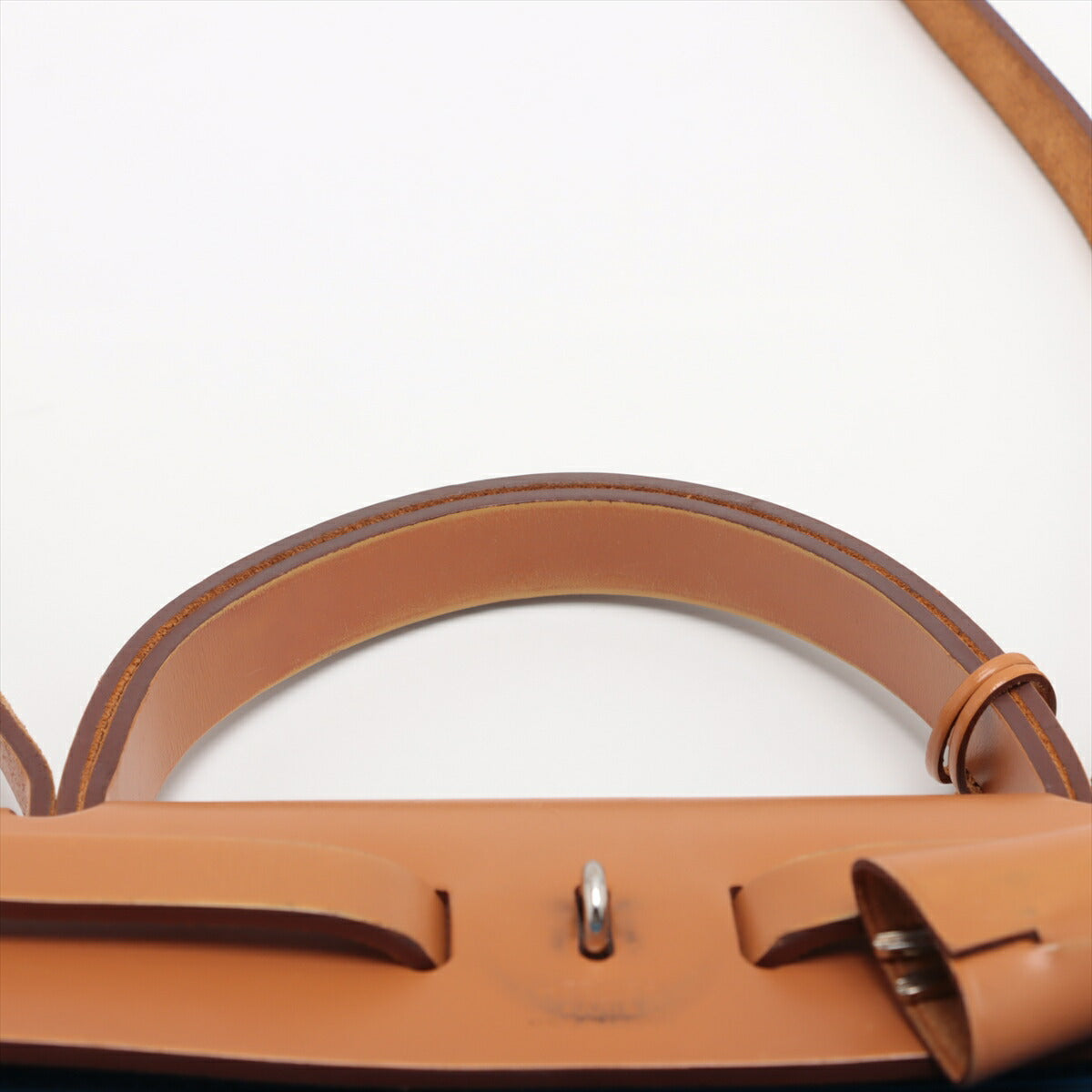 美品 エルメス X 刻印 エールバッグ ジップ PM レザー 2WAY ショルダーバッグ 斜め掛け ビジネス トート A4 メンズ EEE BT30-51