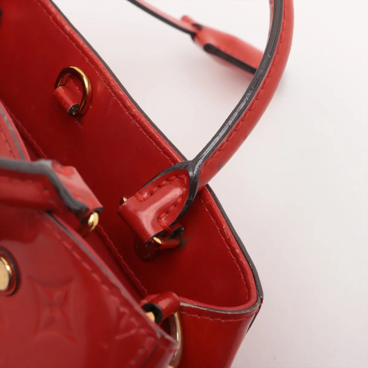 美品 ヴィトン モノグラム ヴェルニ モンテーニュ BB スリーズ M50170 2WAY ハンドバッグ 斜め掛け ショルダー レディース MMM CR51-9