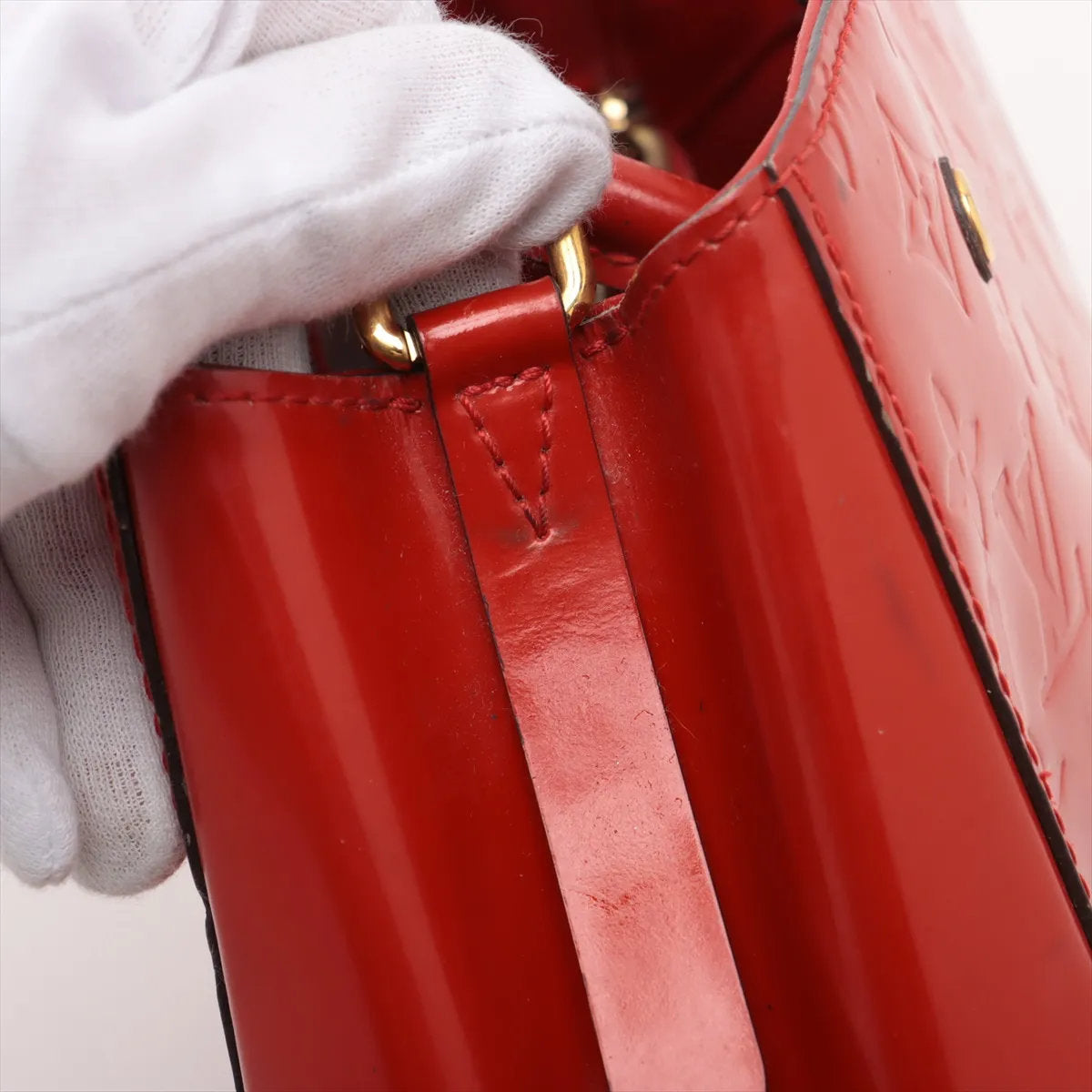 美品 ヴィトン モノグラム ヴェルニ モンテーニュ BB スリーズ M50170 2WAY ハンドバッグ 斜め掛け ショルダー レディース MMM CR51-9