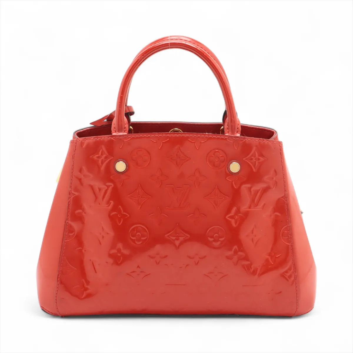 美品 ヴィトン モノグラム ヴェルニ モンテーニュ BB スリーズ M50170 2WAY ハンドバッグ 斜め掛け ショルダー レディース MMM CR51-9