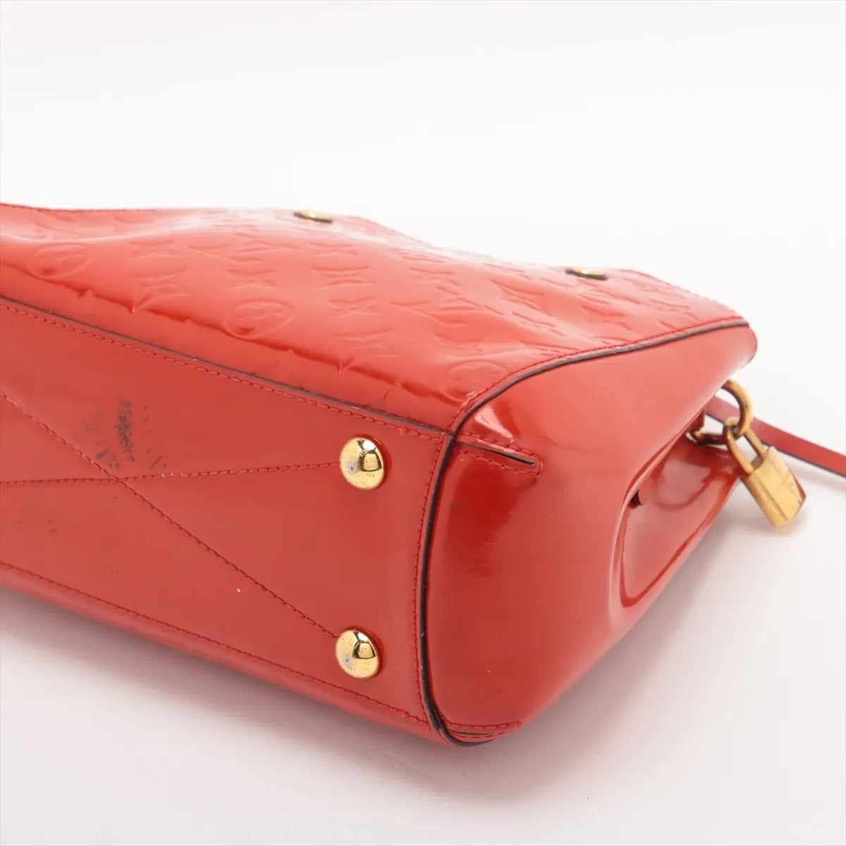 美品 ヴィトン モノグラム ヴェルニ モンテーニュ BB スリーズ M50170 2WAY ハンドバッグ 斜め掛け ショルダー レディース MMM CR51-9