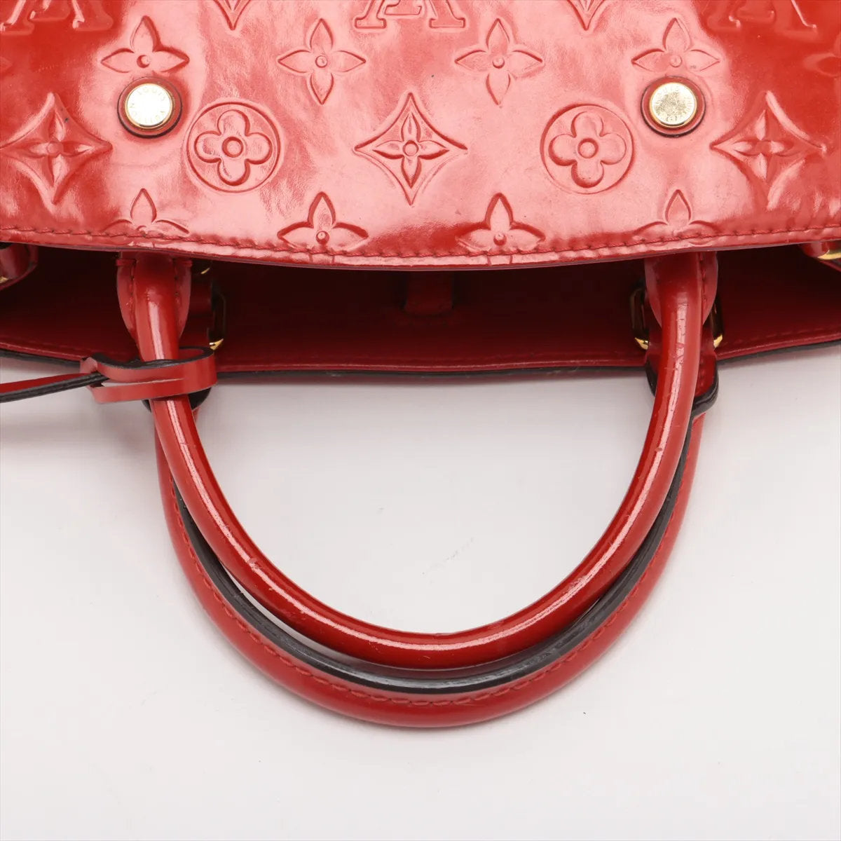 美品 ヴィトン モノグラム ヴェルニ モンテーニュ BB スリーズ M50170 2WAY ハンドバッグ 斜め掛け ショルダー レディース MMM CR51-9