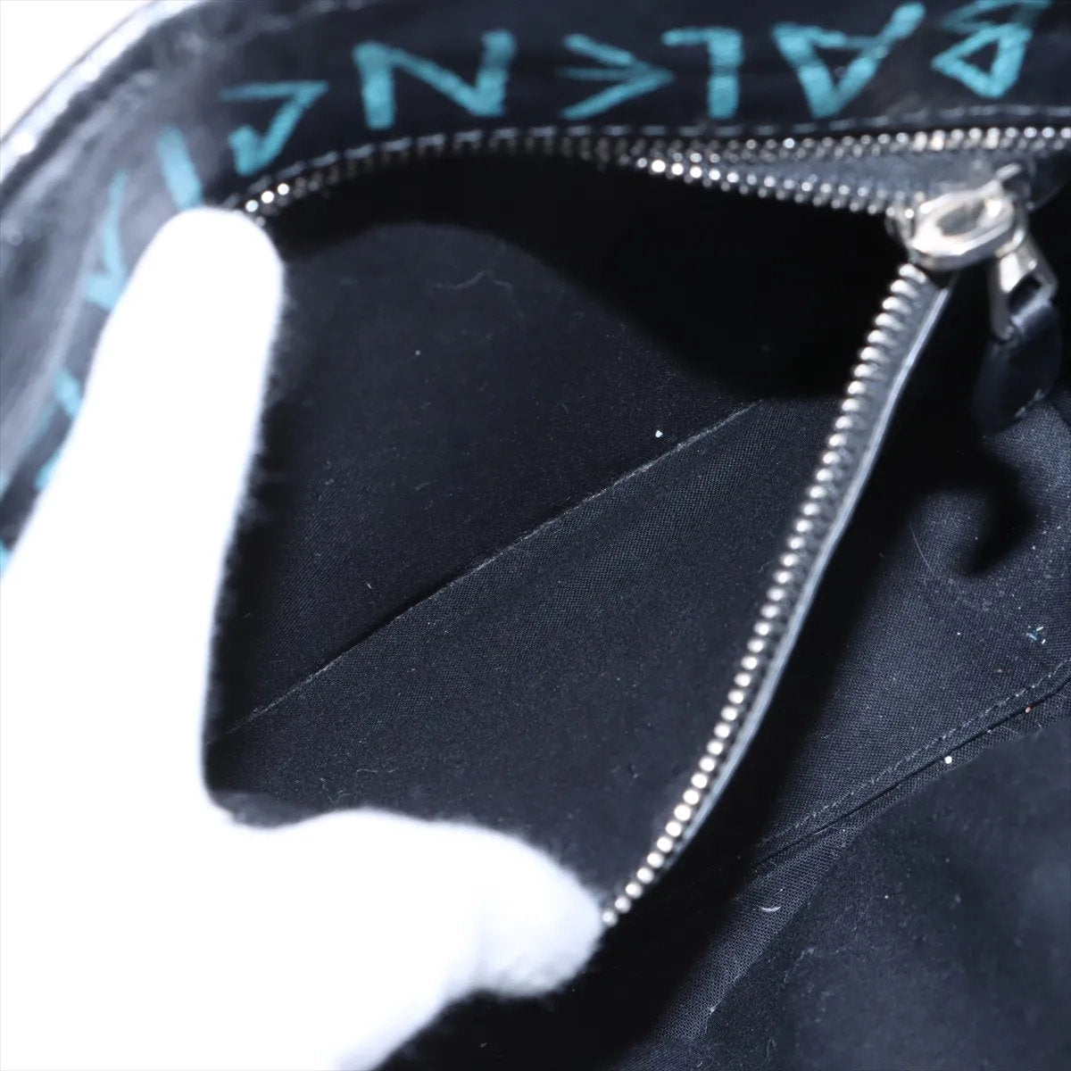 美品 バレンシアガ グラフィティ バザールショッパー XS レザー 2WAY トートバッグ 斜め掛け ショルダー 513989 レディース EEE CV52-2