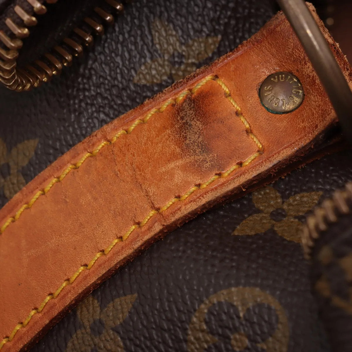 美品 ルイヴィトン モノグラム キーポル バンドリエール 55 M41414 レザー 2WAY ボストン バッグ ショルダー A4 メンズ EEE CV53-6