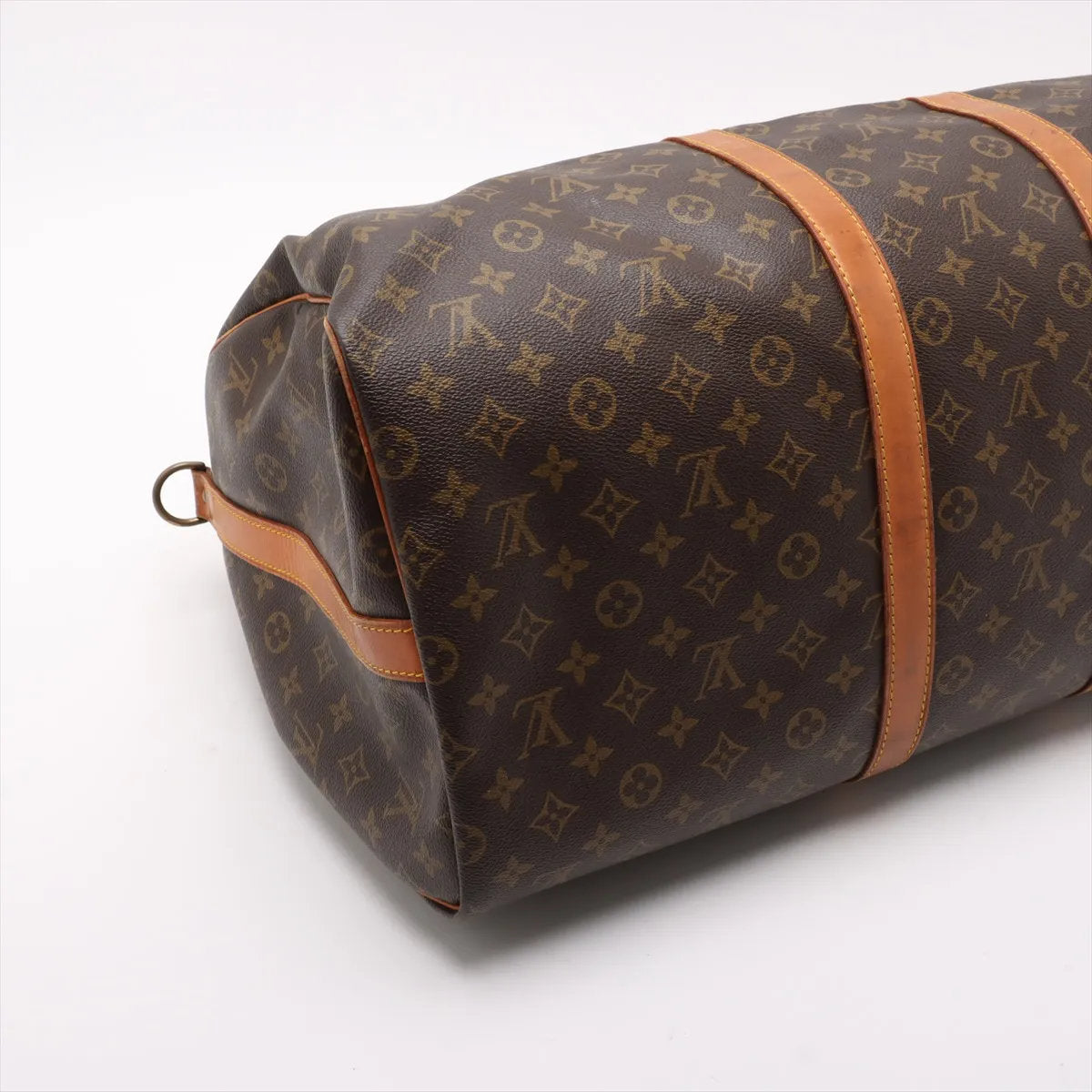 美品 ルイヴィトン モノグラム キーポル バンドリエール 55 M41414 レザー 2WAY ボストン バッグ ショルダー A4 メンズ EEE CV53-6