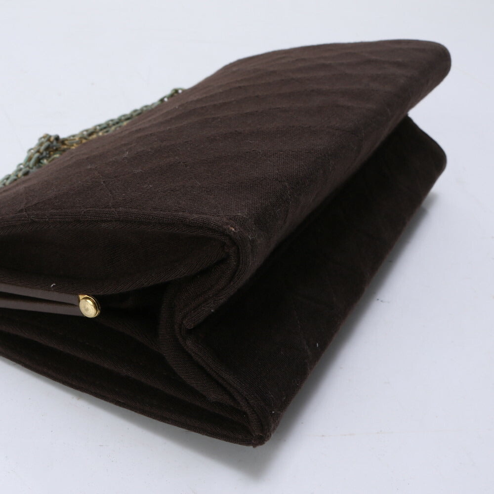 シャネル マトラッセ ステッチ チェーン 2WAY ショルダーバッグ 肩掛け トート ハンド ブラウン レザー レディース MMM BR19-8