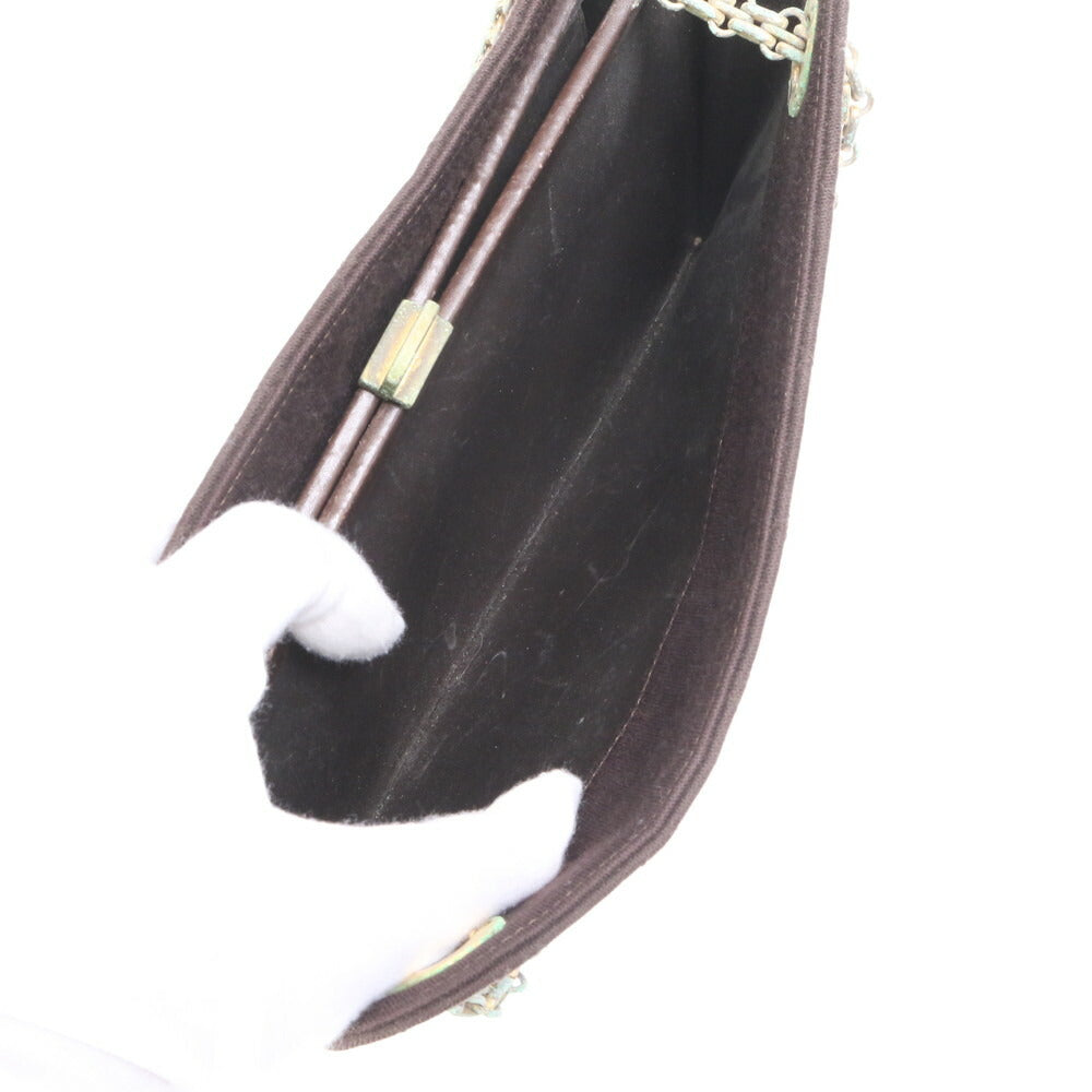 シャネル マトラッセ ステッチ チェーン 2WAY ショルダーバッグ 肩掛け トート ハンド ブラウン レザー レディース MMM BR19-8